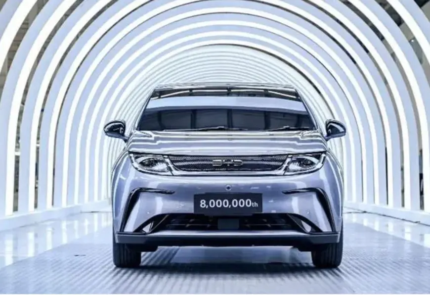 BYD's Thailand Factory Officially Launches with the 8 Millionth New Energy Vehicle Off the Assembly Line