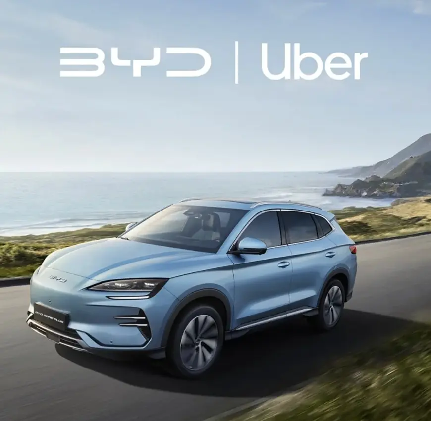 BYD and Uber Announce Strategic Partnership to Introduce 100,000 Electric Vehicles Globally