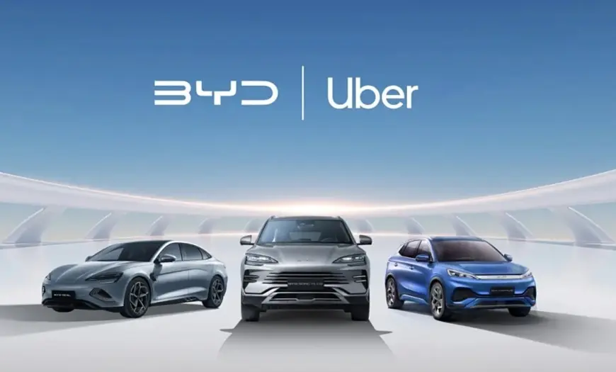 BYD and Uber Announce Strategic Partnership to Introduce 100,000 Electric Vehicles Globally